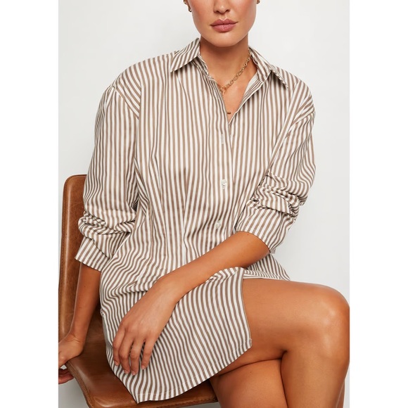 Matin Dresses & Skirts - MATIN | Goop | Arezzo Shirtdress | Mini Dress | Size Australia 10 /US 6